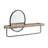 Metal Flat Mirror with Shelves-1727019371