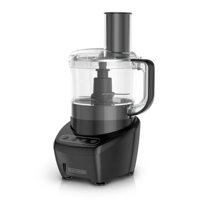 BLACK+DECKER 3-In-1 Easy Assembly 8-Cup Food Processor, Black -  FP4200B-RFP