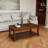 Waneta American Vintage Rectangular Cocktail Table Coffee Table with Storage