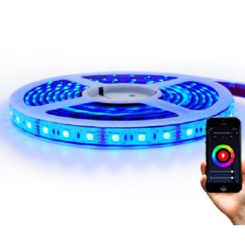 STRAK LED 5M IP65 (étanche) bande lumineuse à DEL WIFI RGBCW, avec télécommande
