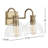 Rochelle Annie Dimmable Aged Brass Vanity Light-1052239135