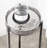 Eveland Round Metal Drink Table-431741537-520976108