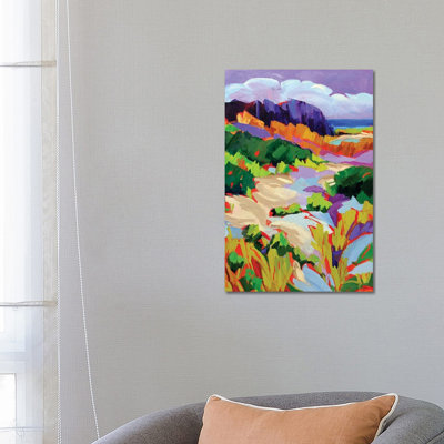 Over the Dunes 1 Piece Wrapped Canvas Wall Art