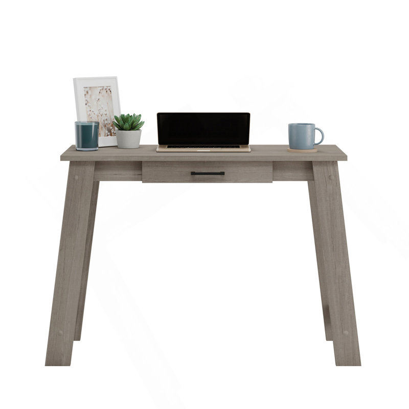 Writing Table, Grayish Brown Finish
