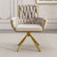 Helmville Tufted Velvet Metal Armchair (1Pcs)-1295454519