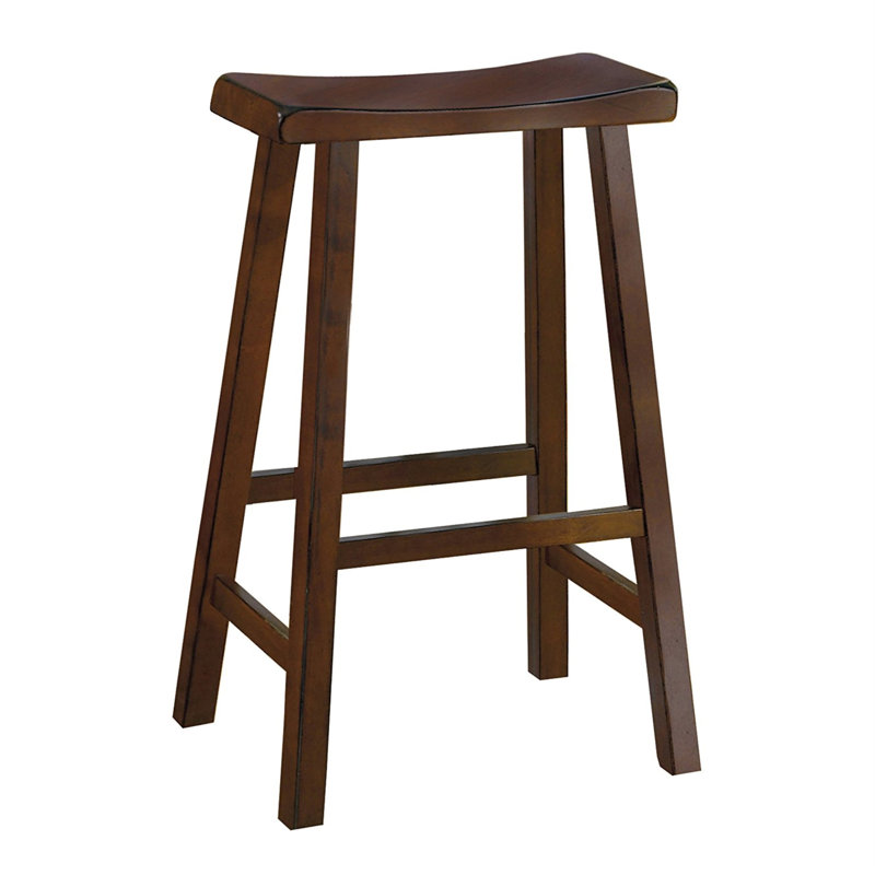 Justinian Counter Stool, Yellow, Bar Stool (29” Seat Height)