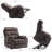 Chiraag Upholstered Heated Massage Chair-510160089