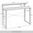 Metal Writing Desk With Shelf-874646596-874646594