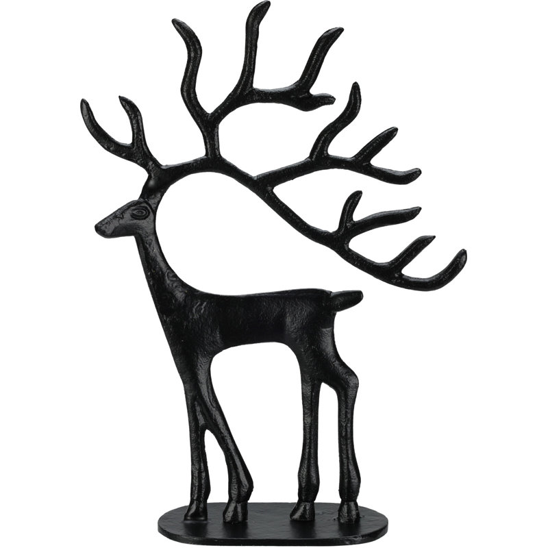 Christmas Deer Figurines & Collectibles, Black