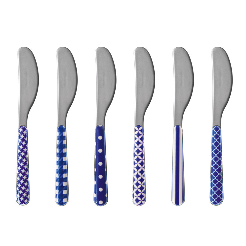 Minchinhampton Flatware, Blue/White