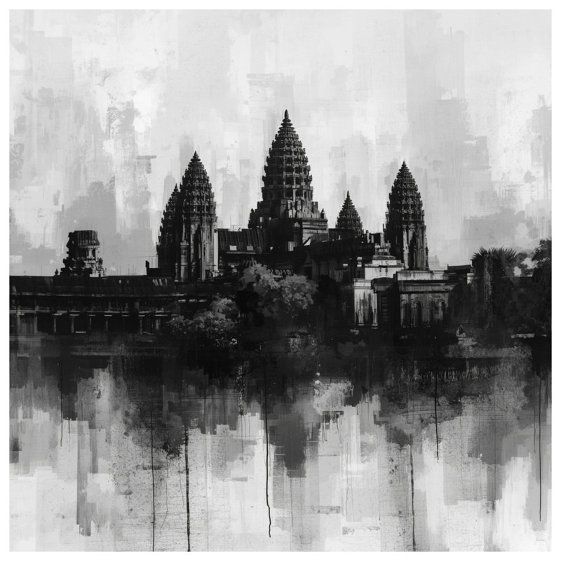Rideaux de douche Angkor Wat, L 70 po x H 93 po