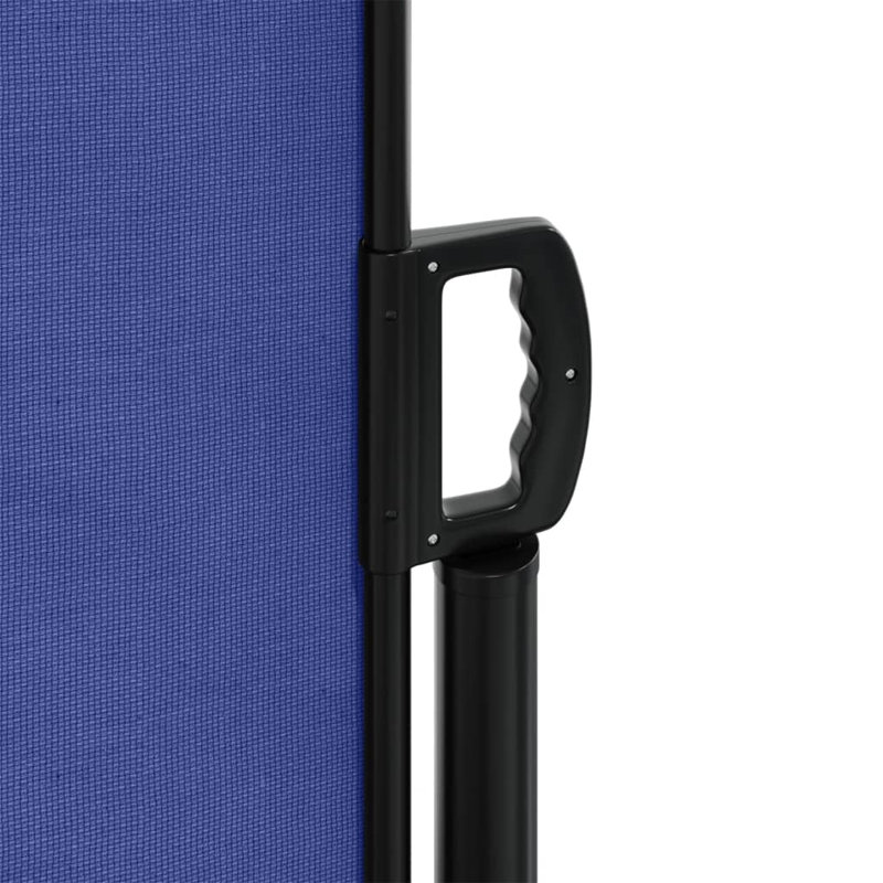 Brayden Retractable Side Awning, Blue, 200cm H x 1200cm W