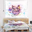 Tapisserie aquarelle hippopotame Animal-28483210