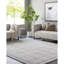 Tapis gris touffeté à la main Mallory-242643812