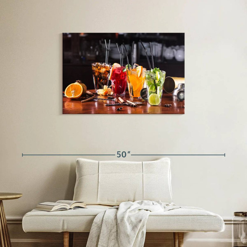 Yarlin Cocktails Selection, 24" H x 36" W