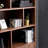 European style all solid wood bookcase