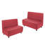 Ensemble de 2 canapés modulaires Kid Comfort - rouge-124164510