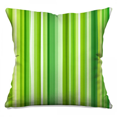 Coussin Green Stripes