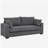 Coastal Corduroy Comfort Sofa-2036063850