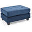 Repose-pieds élégant bleu marine contemporain-1548064108