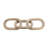 Decorative Object Paulownia Wood Sculptural Interlocking Chain Link Design Modern Accent Piece with Abstract Organic Form Stylish Home Decor Element for Contemporary Artistic Display.-1553616331-1553616329