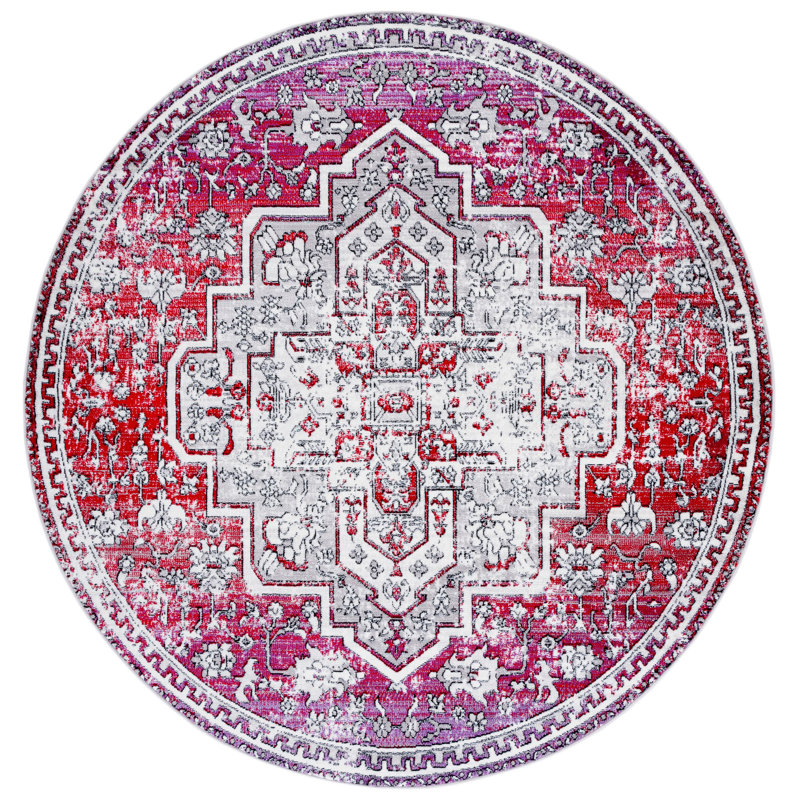 Skyler Performance Oriental Rug, Round 6'7"