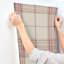 Westley Black Plaid Wallpaper-222011464