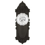 Victorian Plate with Crystal Door Knob