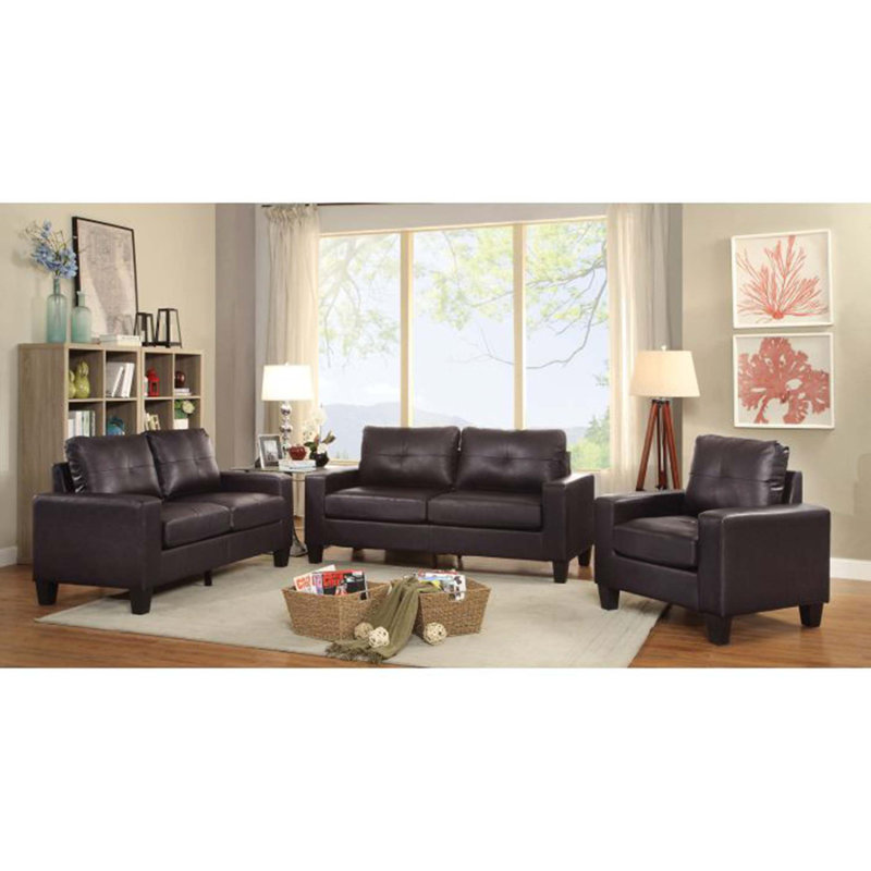 Causeuse modulaire Newbury Newbury, Marron foncé