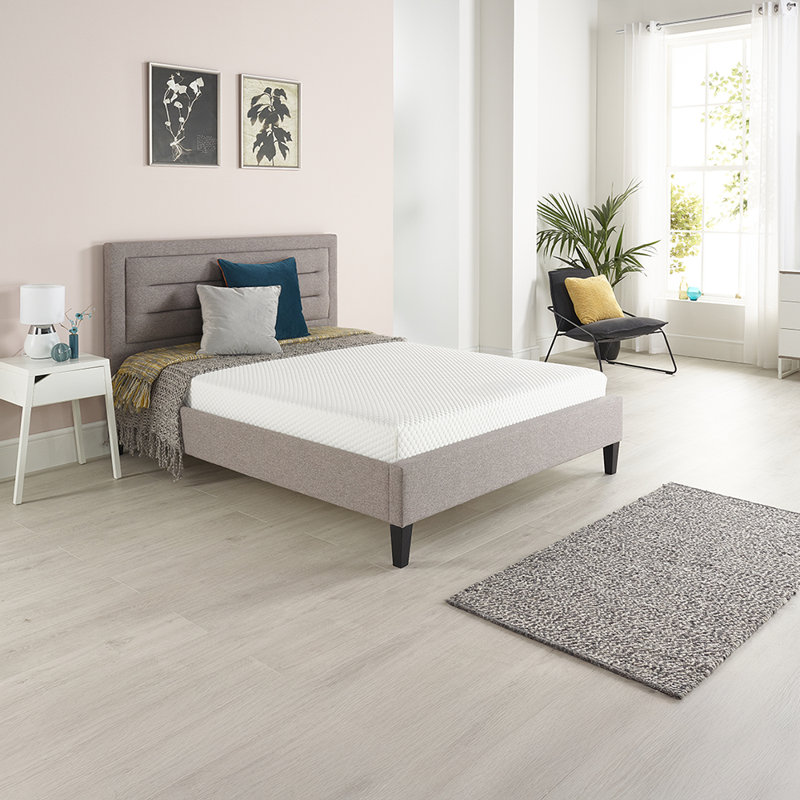 Luxury Comfort 20cm Ecofoam Mattress with Reflex Foam Top, Small Single (2'6)
