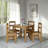 Tetteh Dining Set with 4 Chairs