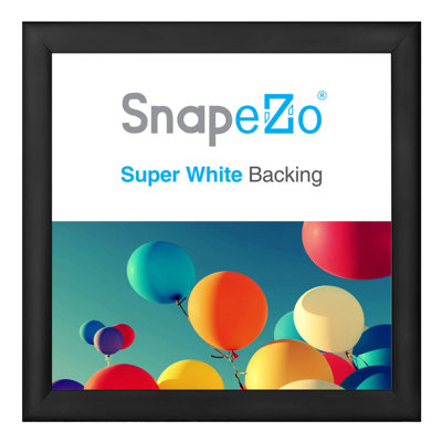 Snapezo Cream 36x48 Snap Frame Premium Series, Front Loading, Aluminum Poster Frame