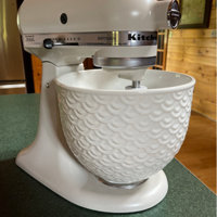 KitchenAid Stand Mixer Mermaid Lace White 5-Qt. Ceramic Mixing