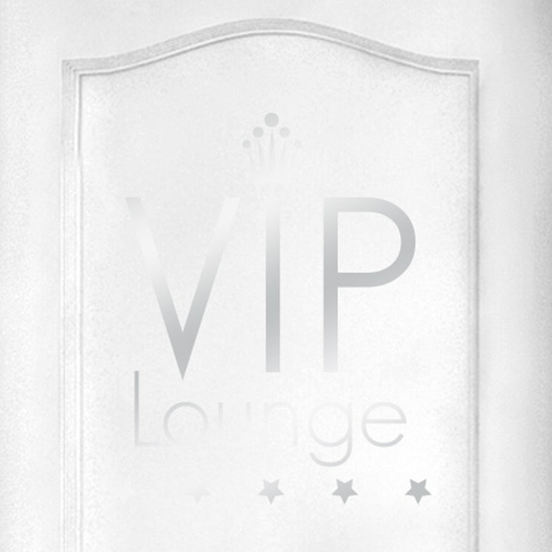 Wall Decal, Shiny Silver