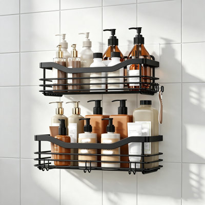 Wall Mounted Required Stainless Steel Shower Caddy
