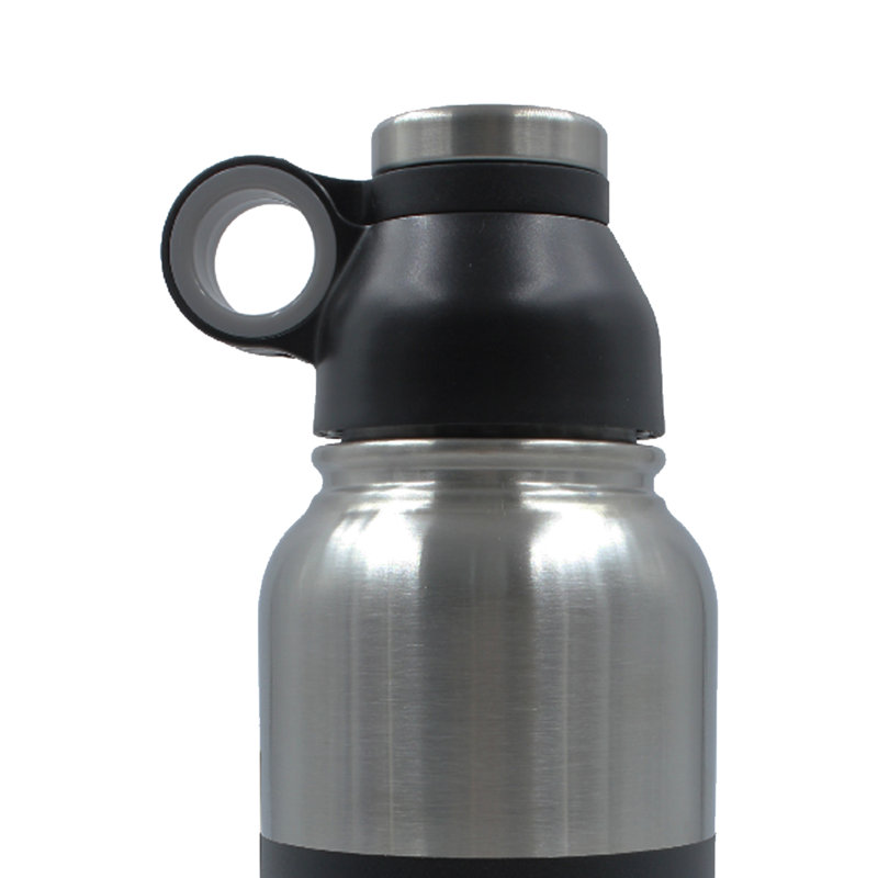 Bouteille d’eau en acier inoxydable, Noir, Contenant alimentaire