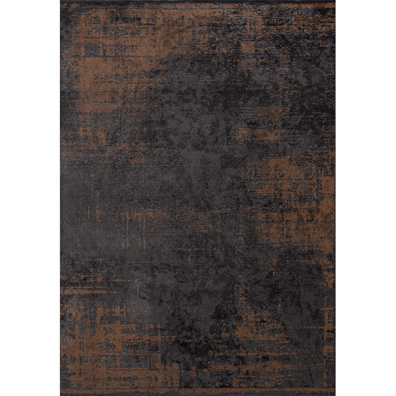 Benjen Abstract Hand Loom Indoor / Outdoor Area Rug, Rectangle 7'10" x 9'10"