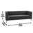 Rorik 83.5" Velvet Tuxedo Arm Sofa-1822239840
