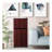 3.5Cu.Ft Compact Refrigerator Mini Fridge with Freezer, Small Refrigerator with 2 Door, 7 Level Thermostat Removable Shelves for Kitchen, Dorm, Apartment, Bar, Office-112369282