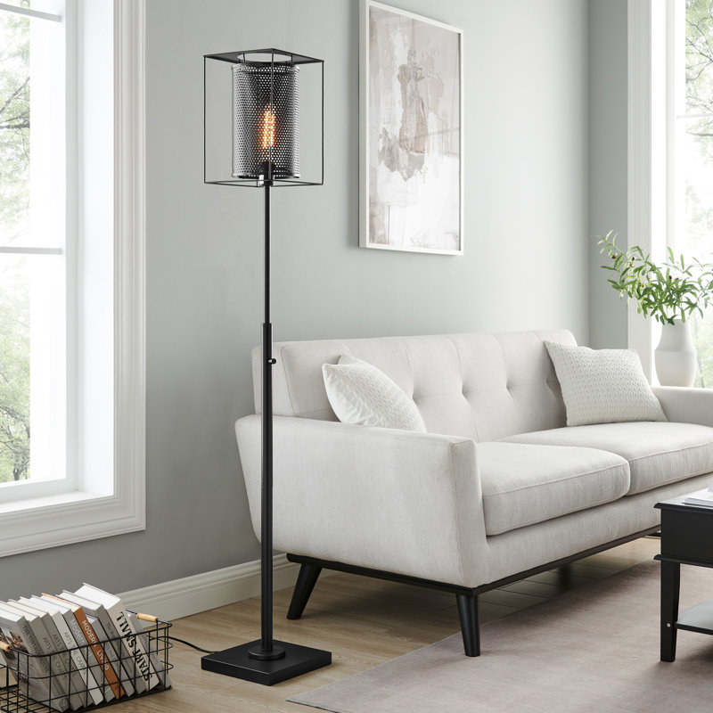 66.5'' Black Traditional Floor Lamp