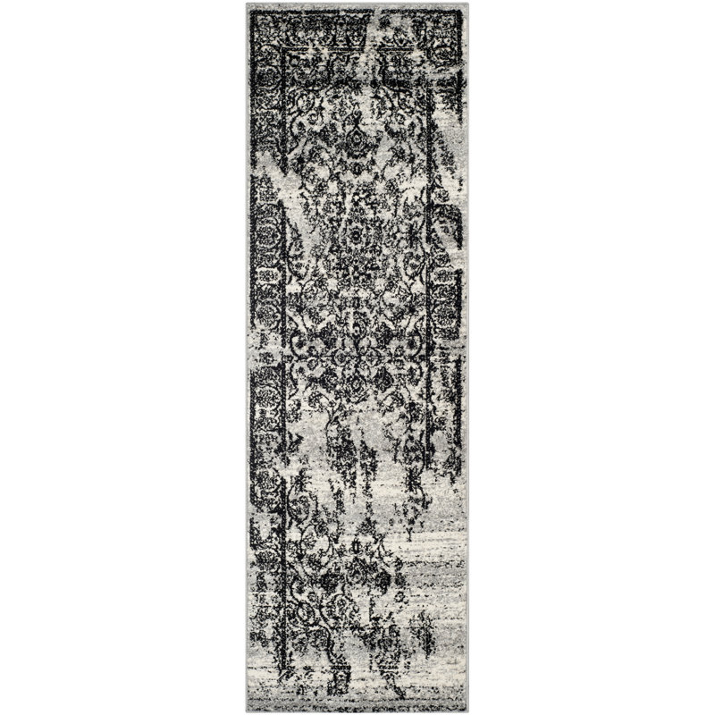 Tapis oriental performance Nicarla, Tapis de couloir 2 pi 6 po x 8 pi