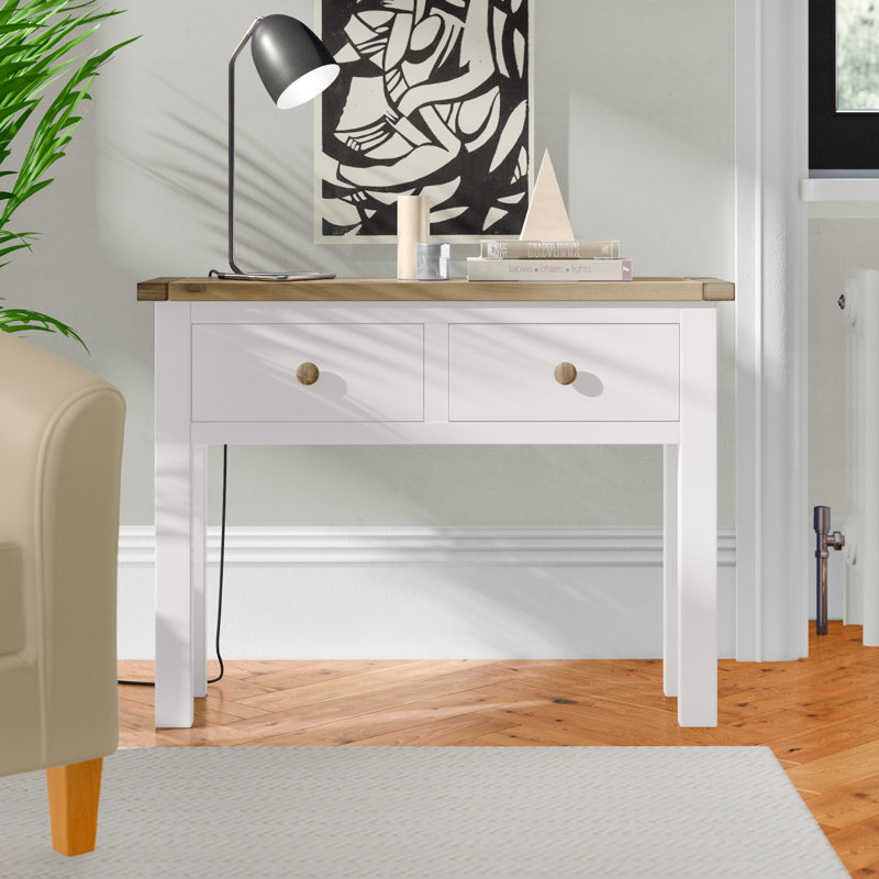 Rosewood 100cm Console Table, Off-White