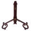 Oriental Matte Black Plate Stand-1857813994-1857813997