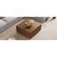 Table basse carrée 33,25 po à 4 tiroirs-1131184825
