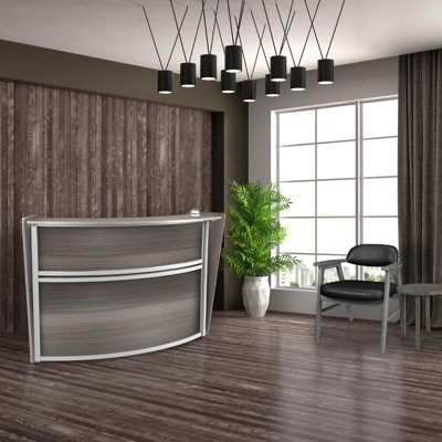 Neshelle Reception Curved Desk Workstation