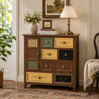 Armoire de rangement à 8 tiroirs Cayden