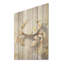 Minimalisme, peinture crabe sur bois de pin naturel-858564092