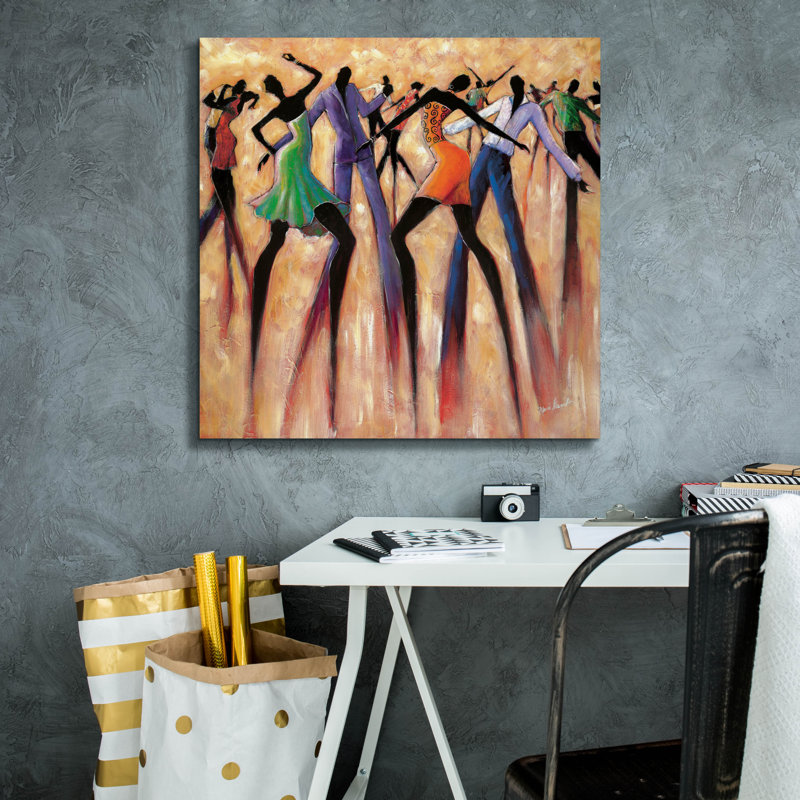 T.G.I.F par Monica Stewart, H 26 po x l 26 po x P 1,5 po