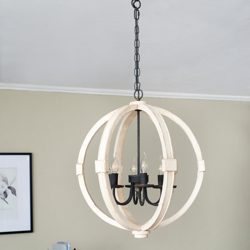 Suspended luminaire with adjustable chain