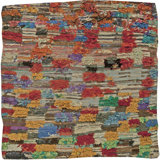 Vintage One-of-a-Kind Rectangle 4'3" X 4'6" Hand Knotted Area Rug